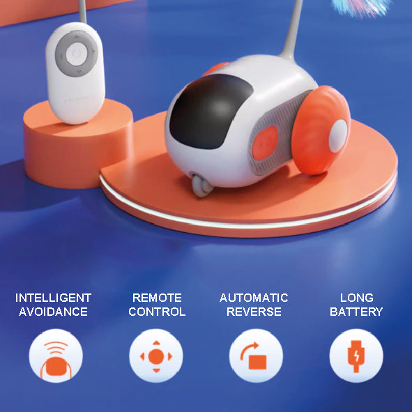 Interactive Remote Control Car Toy for Cats