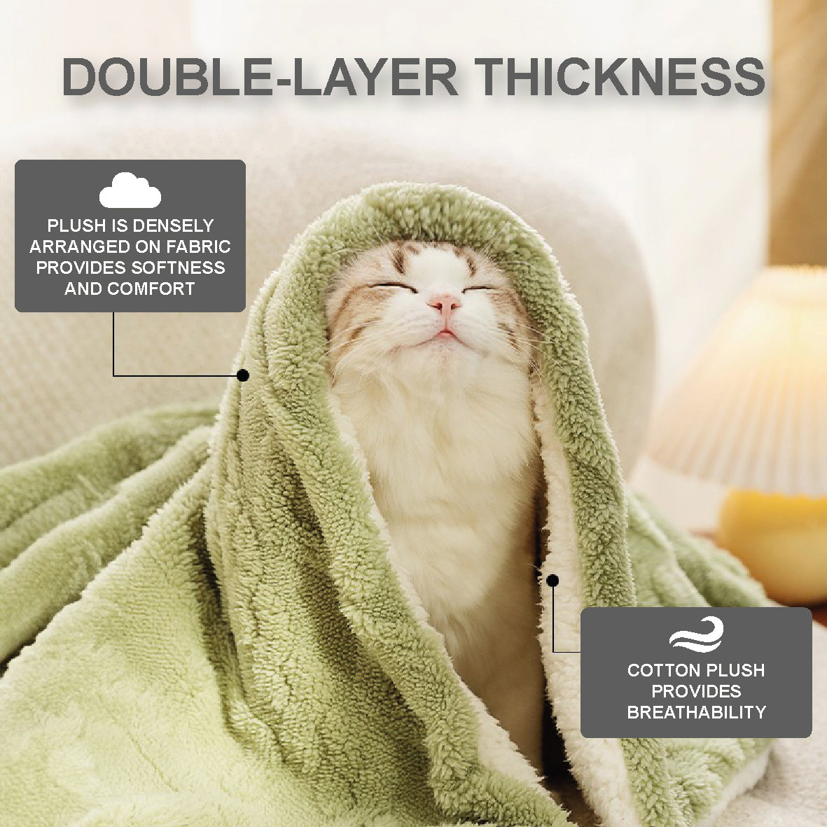 2-in-1 Winter Pet Blanket