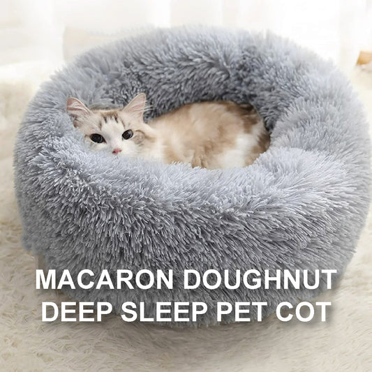 Macaron Doughnut Deep Sleep Pet Cot