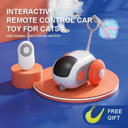 Interactive Remote Control Car Toy for Cats