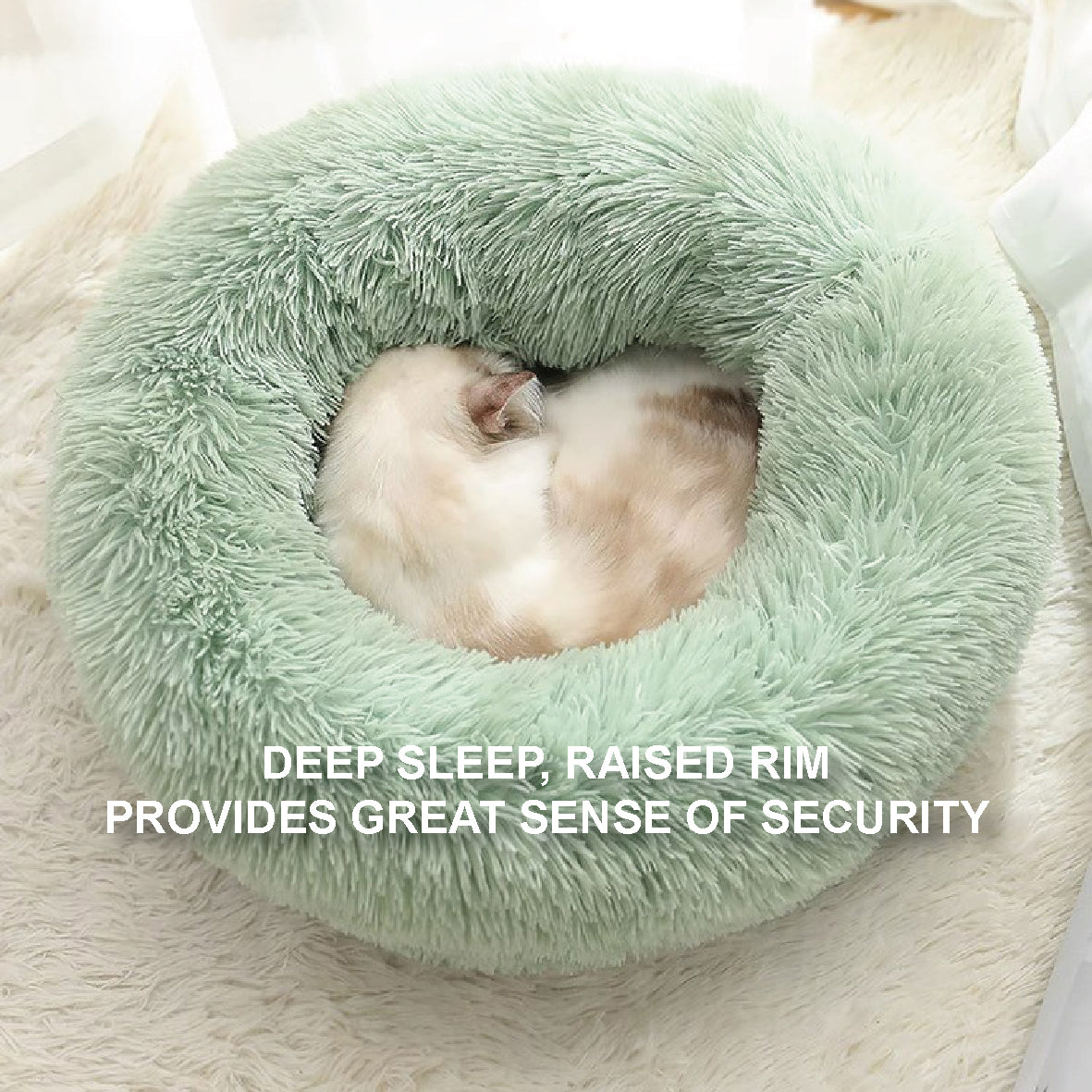 Macaron Doughnut Deep Sleep Pet Cot