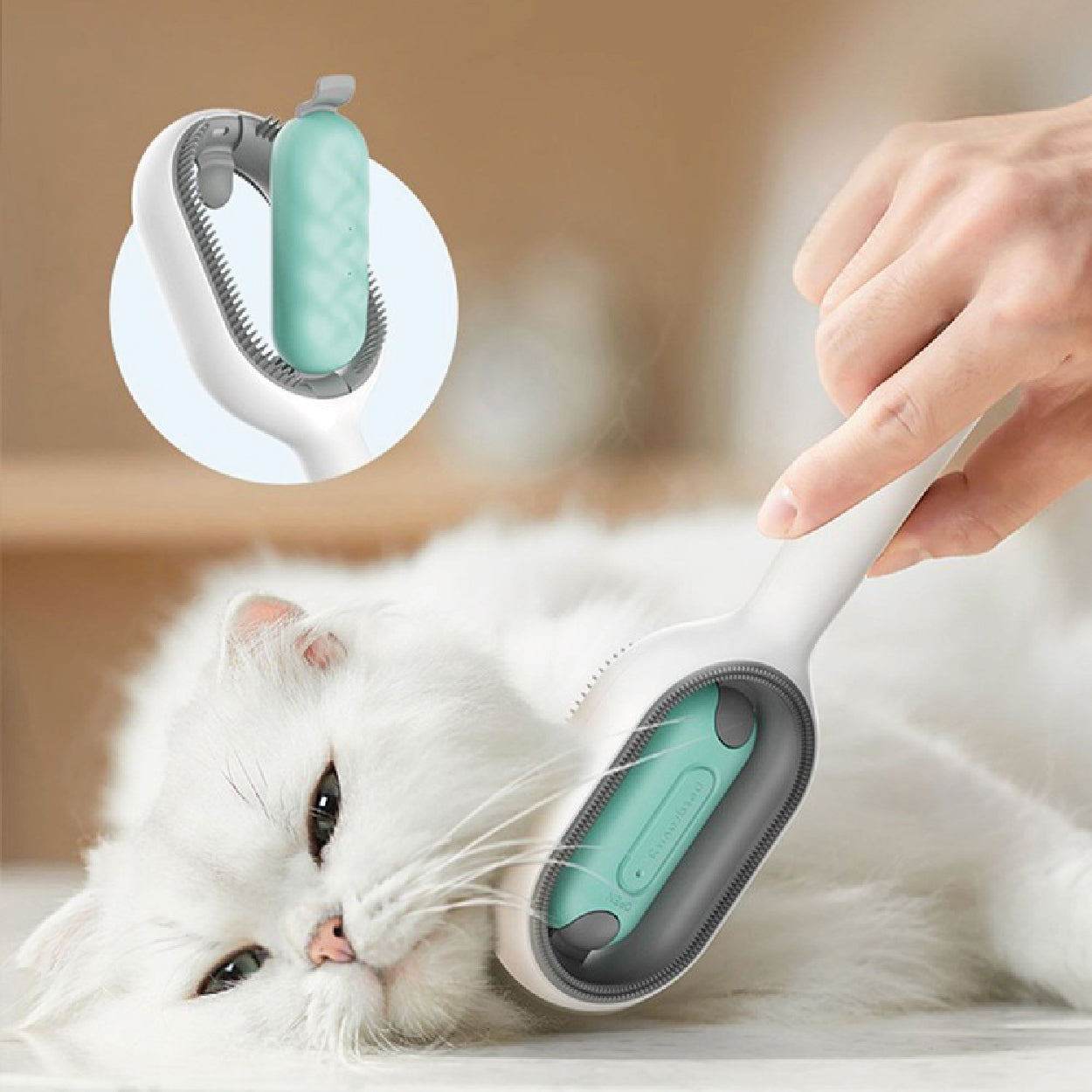 4-in-1 Pet Grooming Brush